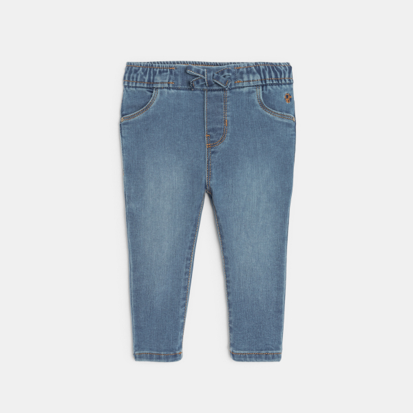 بنطال ترنج باللون الأزرق للفتيات الصغيرات